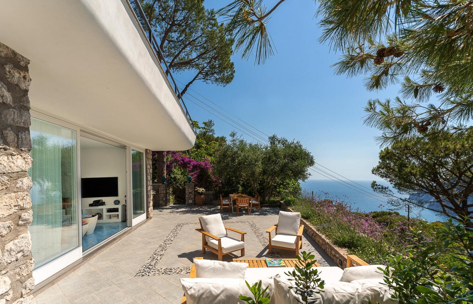 קאפרי Villa Arabella מראה חיצוני תמונה